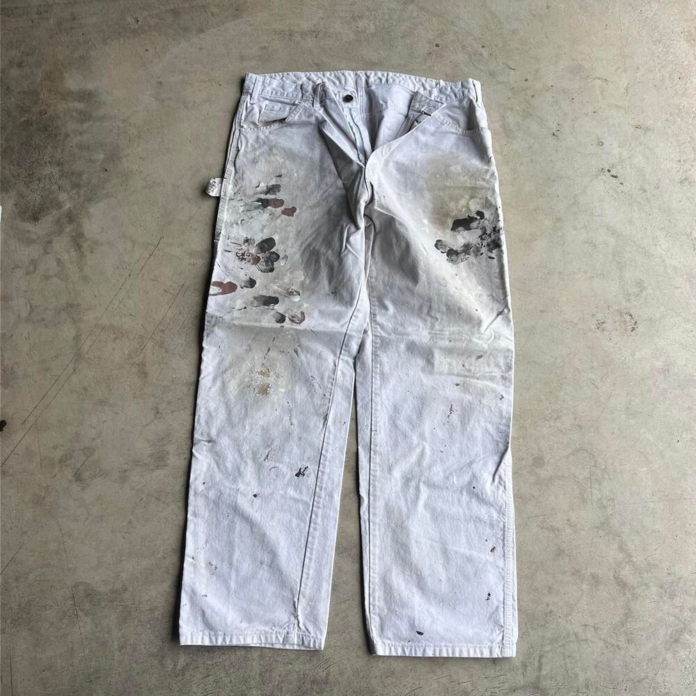 Dunn Edwards Carpenter y2k work pants wide leg men’s size 36 32